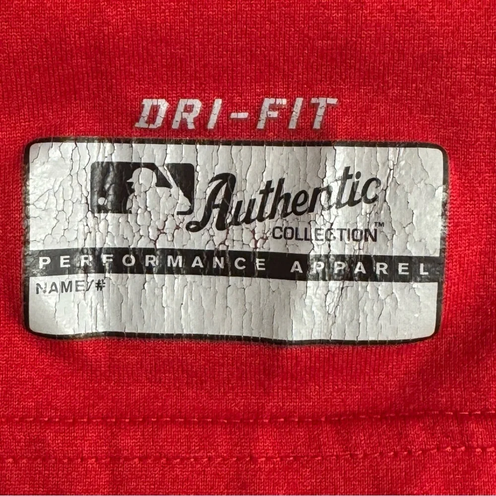 Nike MLB Boston Red Sox’s Dri-Fit Red Short Sleeve Men's Tee Large